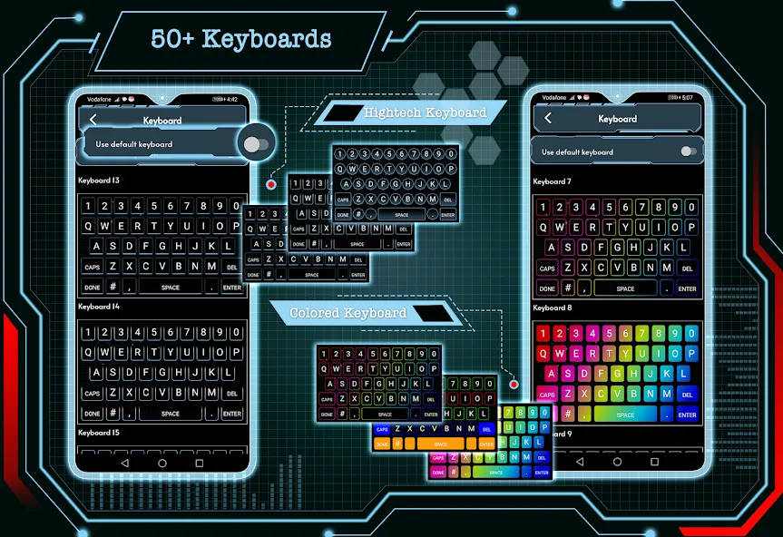 Strip Hi-tech Launcher 2025 screenshot 4