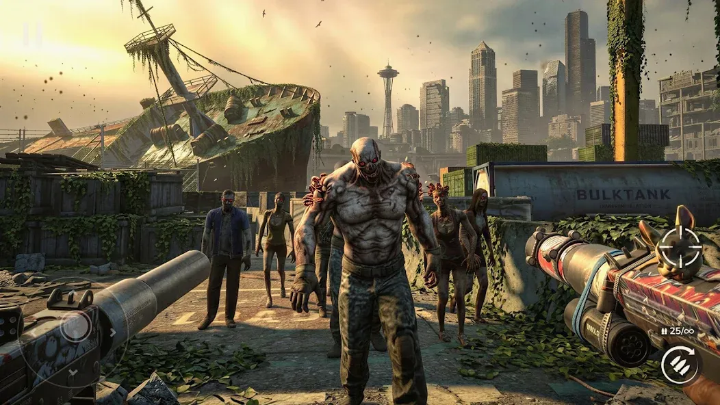 Zombie Harbor: Zombie Shooter screenshot 1