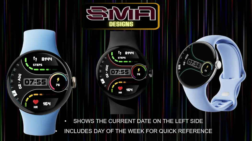 Vital View Watch Face SAM-24 screenshot 17