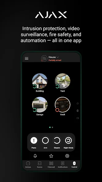 Ajax Security System screenshot 1