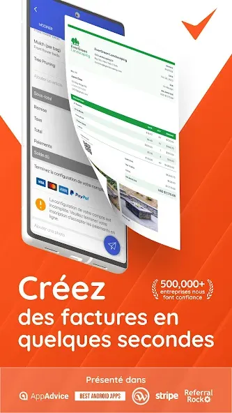 Facture Facile - Faire Devis screenshot 1