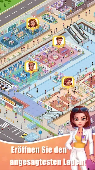 Idle Shopping Mall - Tycoon screenshot 1
