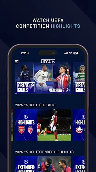 UEFA.tv screenshot 3