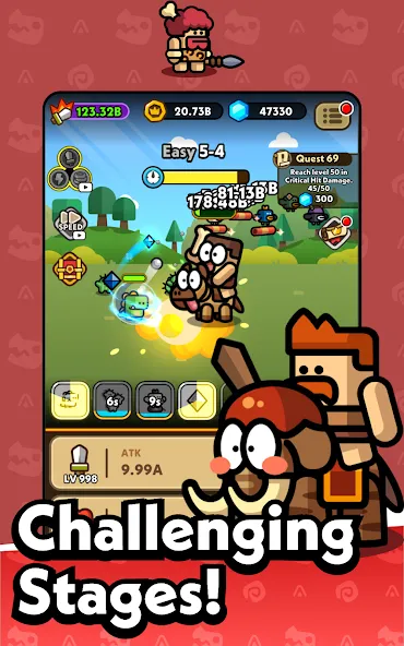 Hero Dino: Idle RPG screenshot 13