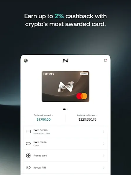Nexo: Web3 Wealth Platform screenshot 15
