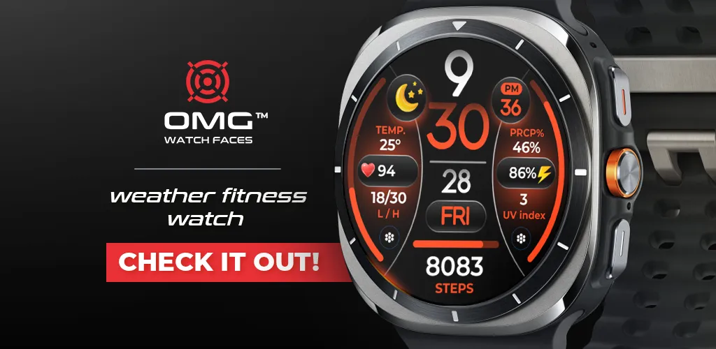 OMG 346 Weather Fitness Watch screenshot 1