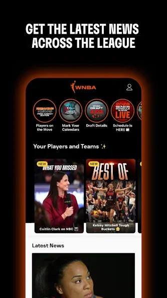 WNBA - Live Games & Scores screenshot 8
