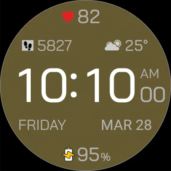 Time Canvas Digital Watch Face screenshot 36