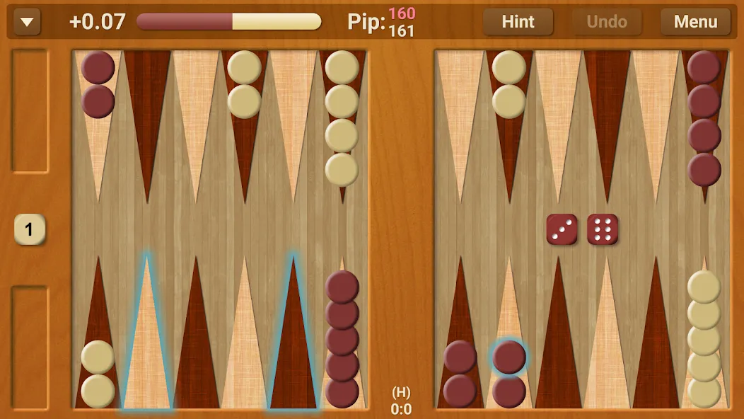 Backgammon NJ for Android screenshot 2