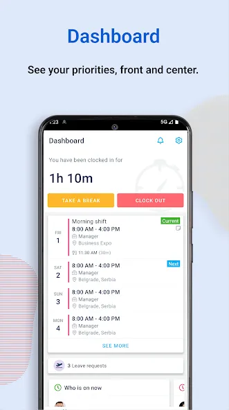 Humanity Schedule by TCP screenshot 1