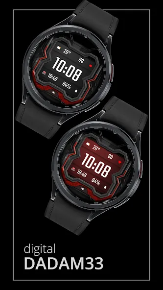 DADAM33: Modern Graphic Dial screenshot 1