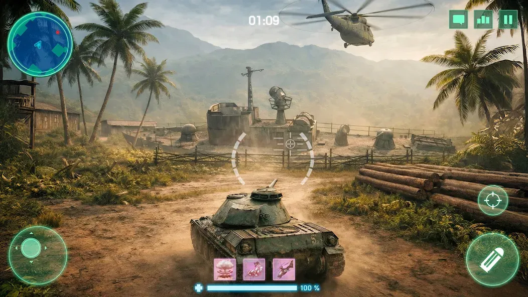War Machines:Tanks Battle Game screenshot 1