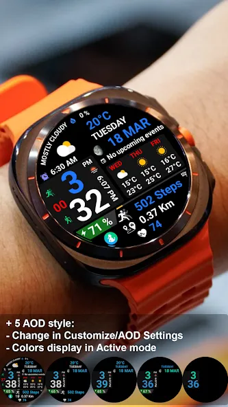 Digital Weather D Sport NTV580 screenshot 10