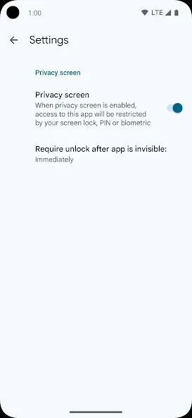 Google Authenticator screenshot 7
