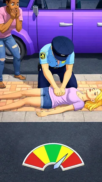Patroling Car Cops Games screenshot 2