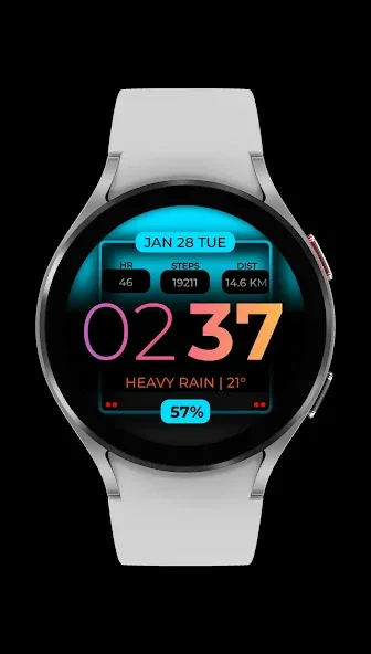 Watch Face WF124 screenshot 2