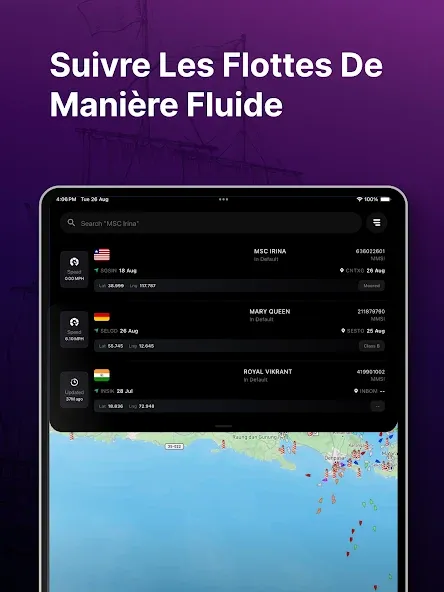 MarineRadar: Suivi des navires screenshot 16