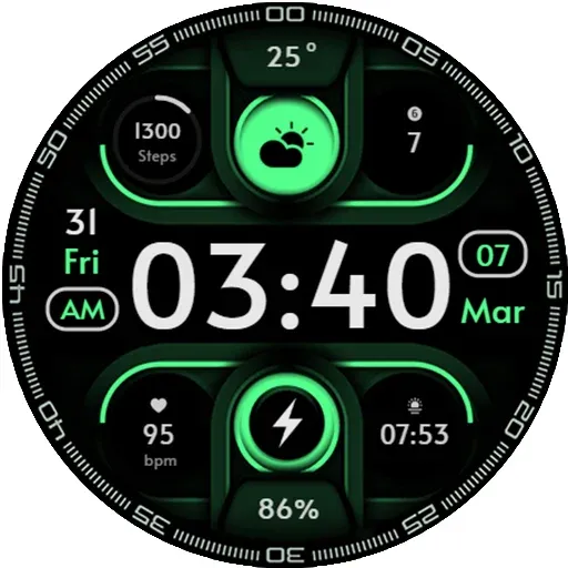Fancy Digital Watch Face screenshot 27