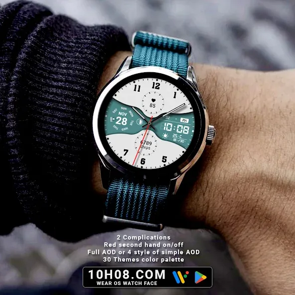 Watch face 10h08.com #94 screenshot 4