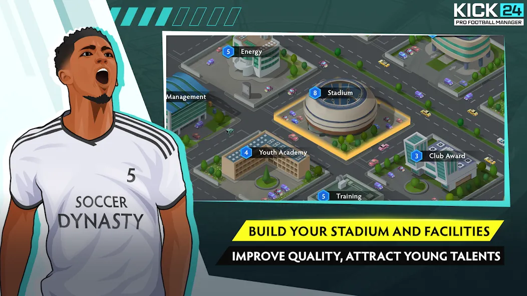 KICK 25: Pro Football Manager screenshot 5