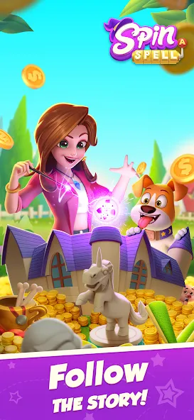 Spin A Spell - Coin Tycoon screenshot 1