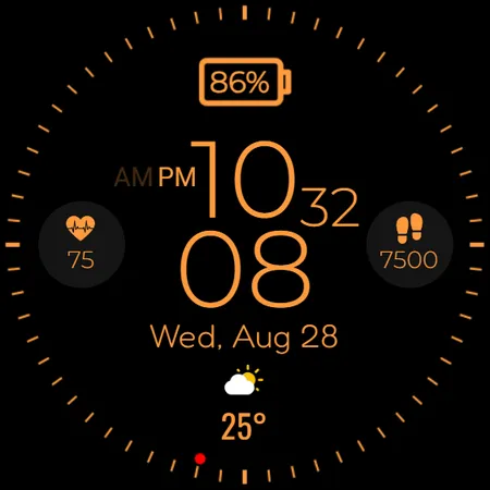 MAHO008 Wear OS Watch Face screenshot 26