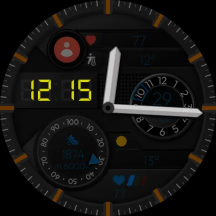 OD28 Titanium Watch Face screenshot 39