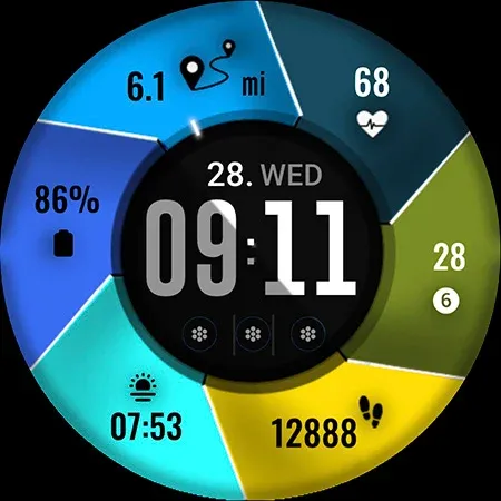ML2U 95 Watch Face screenshot 16