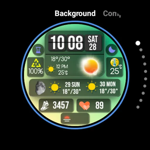 Weather Widget Watch Face screenshot 36