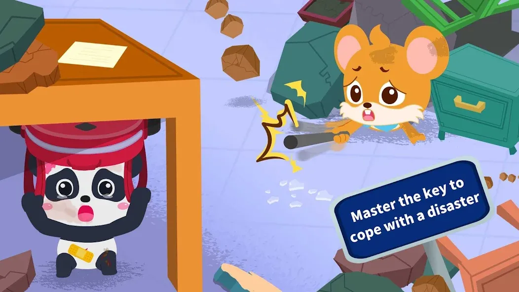 Baby Panda Earthquake Safety 3 screenshot 5