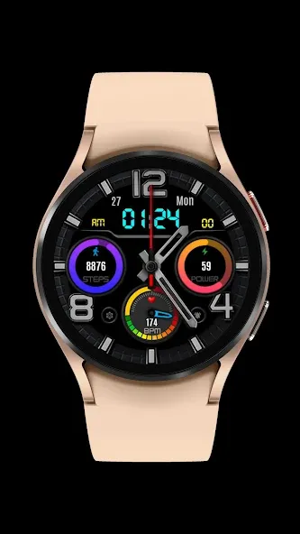Pars Sardes Hybrid Watch Face screenshot 3