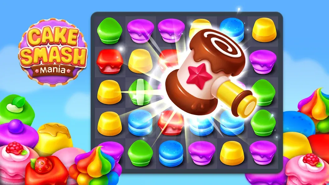 Cake Smash Mania - Match 3 screenshot 6