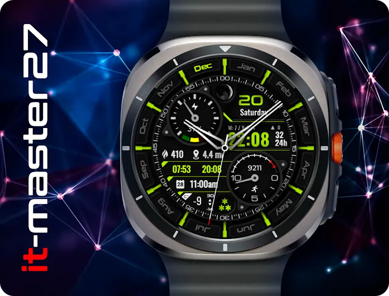 it-M002_Quantum Watch Face screenshot 5