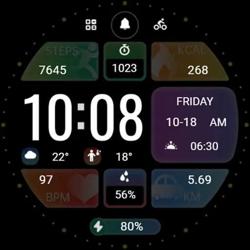 Colorful Widget Colorful Faces screenshot 8