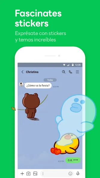 LINE: Llama y mensajea screenshot 2
