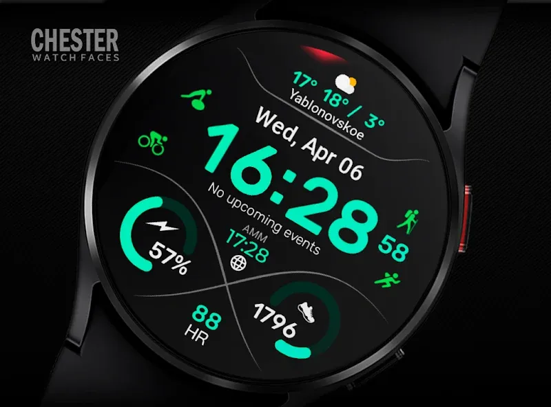 Chester Serenity watch face screenshot 3