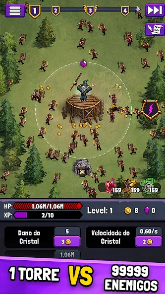 Evil Tower: defensa de torre screenshot 1