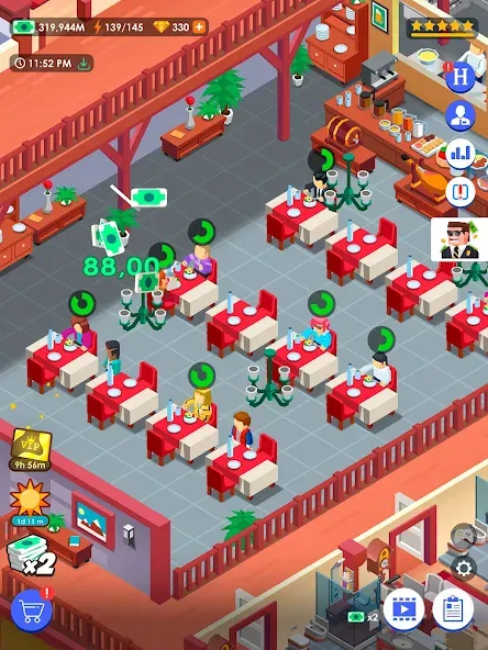 Idle Hotel Empire Tycoon-Jeu screenshot 11
