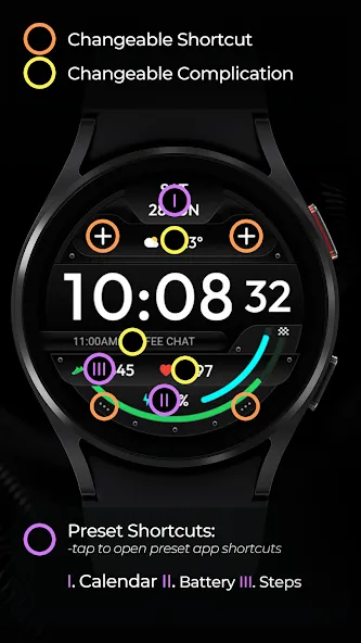 TVV Workout 5 Watch Face screenshot 4