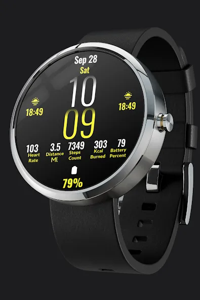 CC Clean 11 Watch Face screenshot 7