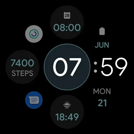 OS 3 Digital: Watch face screenshot 9