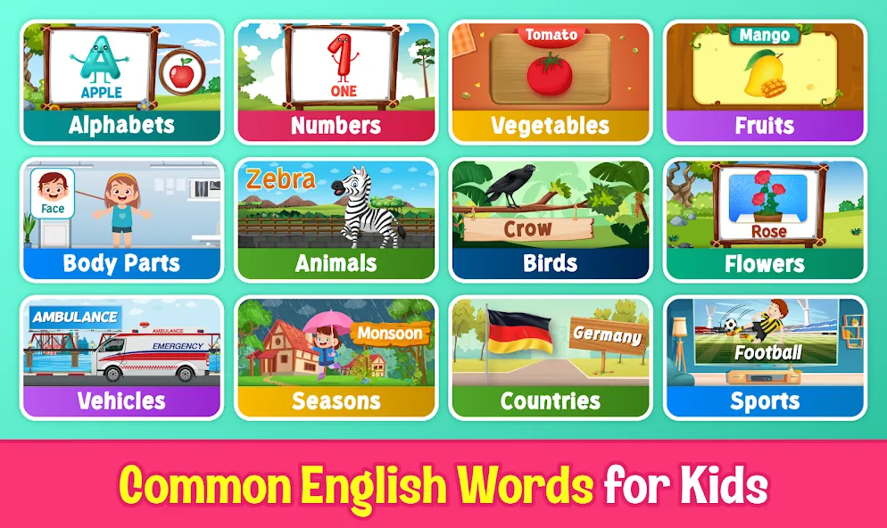 Kids English Learning Games screenshot 9