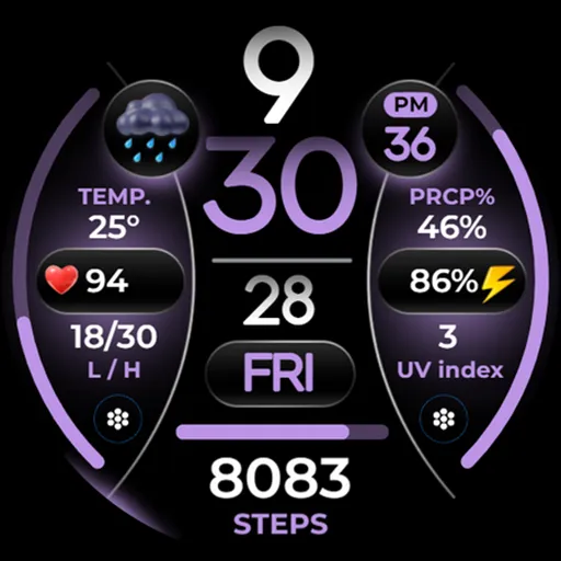 OMG 346 Weather Fitness Watch screenshot 29