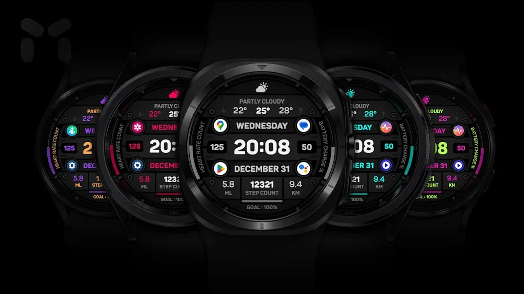 Hexagon Watch Faces screenshot 11