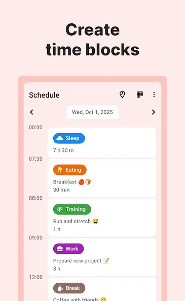 TimeTune - Schedule Planner screenshot 1