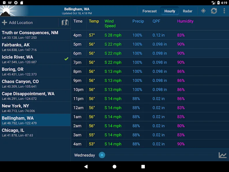 NOAA Weather Unofficial screenshot 9