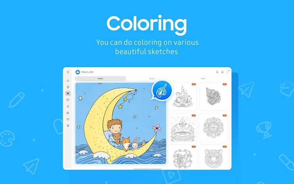 PENUP – Drawing-sharing SNS screenshot 10
