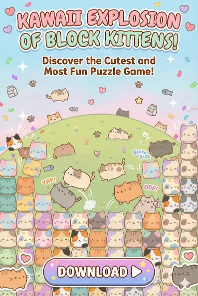 Cat Retro Block screenshot 8