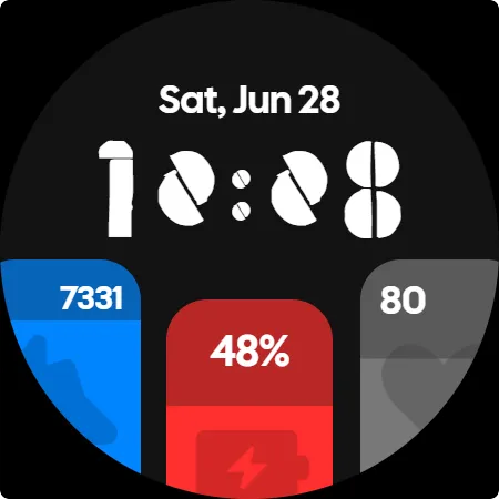 Simple Bars Watch Face screenshot 5