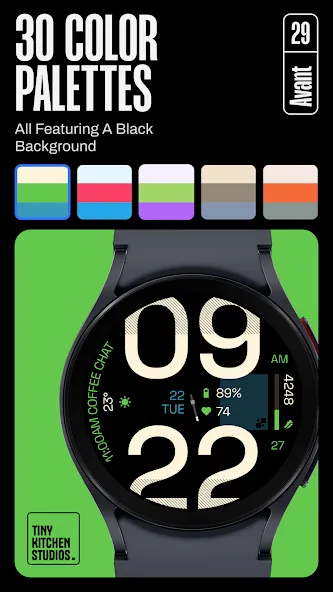 TKS 29 Avant Watch Face screenshot 3